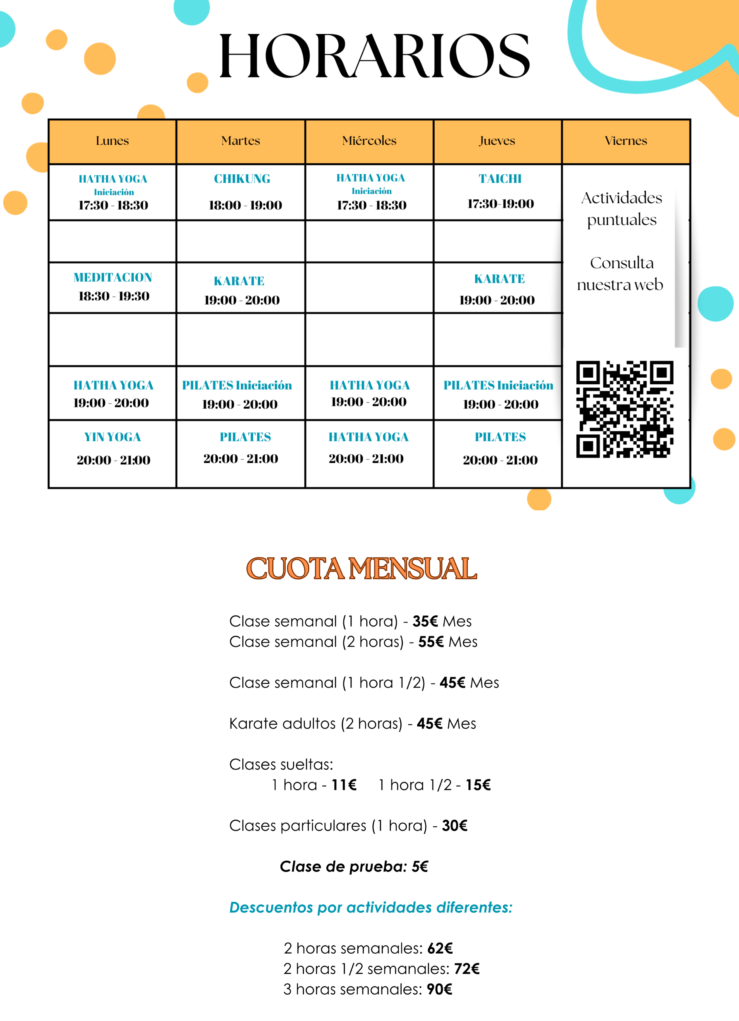 horarios darannur